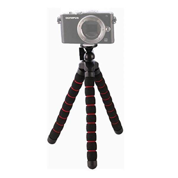 FOTGA Fleksibel Tripod Bepergian Stand dengan Cepat Melepaskan Piring dan Kenop Pengunci untuk Canon EOS M M2 M3 M5 M6 M20 M50 m100 G7X MARK II III Sony DSC-RX100 III IV A6000 A6300 Olmypus E-M10 II Fujifilm X Pro-Intl