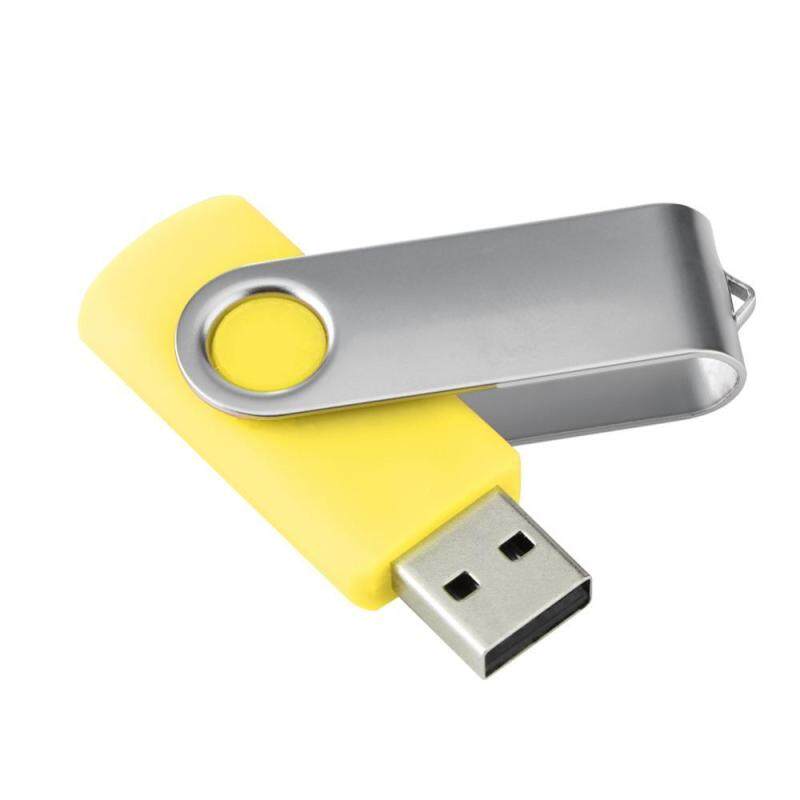 Bảng giá Justgogo Rotatable Candy-colored USB 2.0 Memory Storage Device Thumb Flash Drive U Diskk(Yellow 16G) - intl Phong Vũ