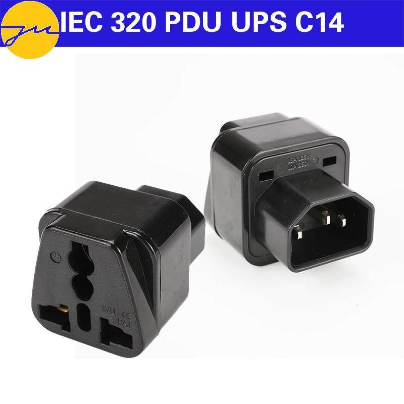 JMS Computer Plug Power Adapter Plug Lightweight UPS C14 IEC 320 Power Source