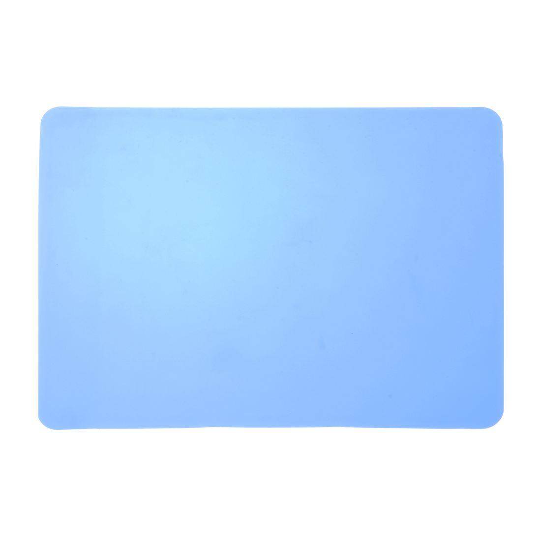 Rectangle sky blue Silicone Nonslip Mouse Pad Mat for Computer