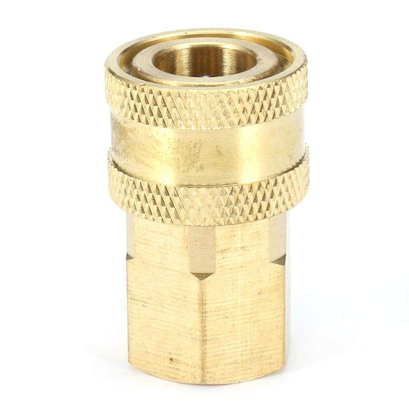 5pcs Pressure Washer 1/4 Female (NPT) Brass Quick Connect Coupler