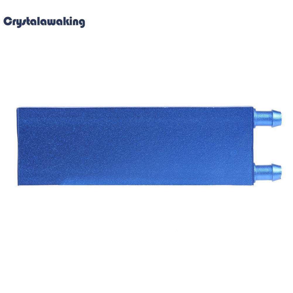 120X40X12 Mm Aluminium CPU Grafis Kartu Keras Disk Air Pendinginan Waterblock (Biru)-Internasional