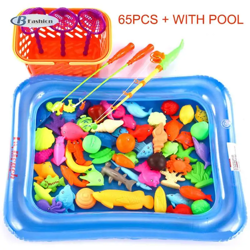 kids magnetic fishing set