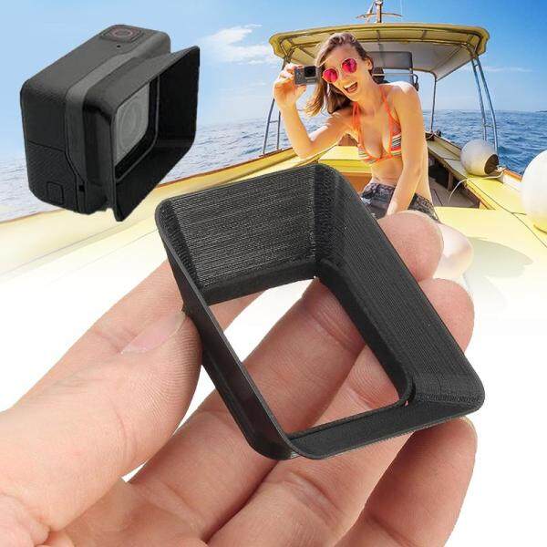 Sun Shade Lens Hood Miniature Black ABS Accessories Aircraft for for GoPro Hero 5/6