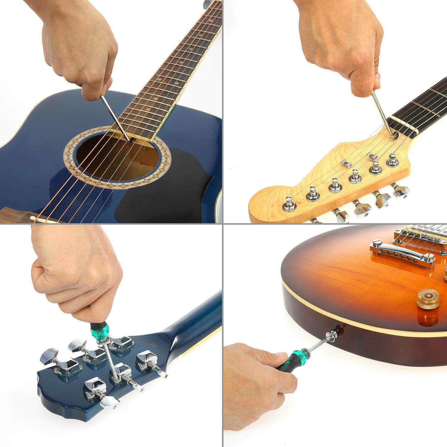 Niceeshop Piezo Kontak Mikrofon Seadanya Untuk Gitar Biola 