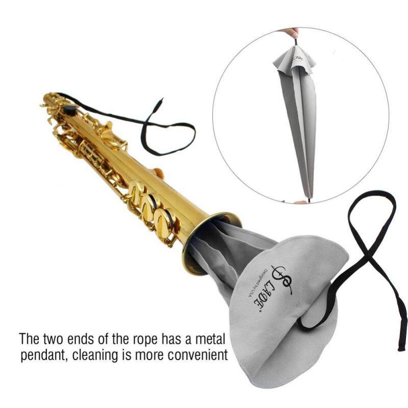 3Colors LADE Durable Saxophone Sax Clarinet Cleaning Cloth Tool for Tube Inside Clean Malaysia