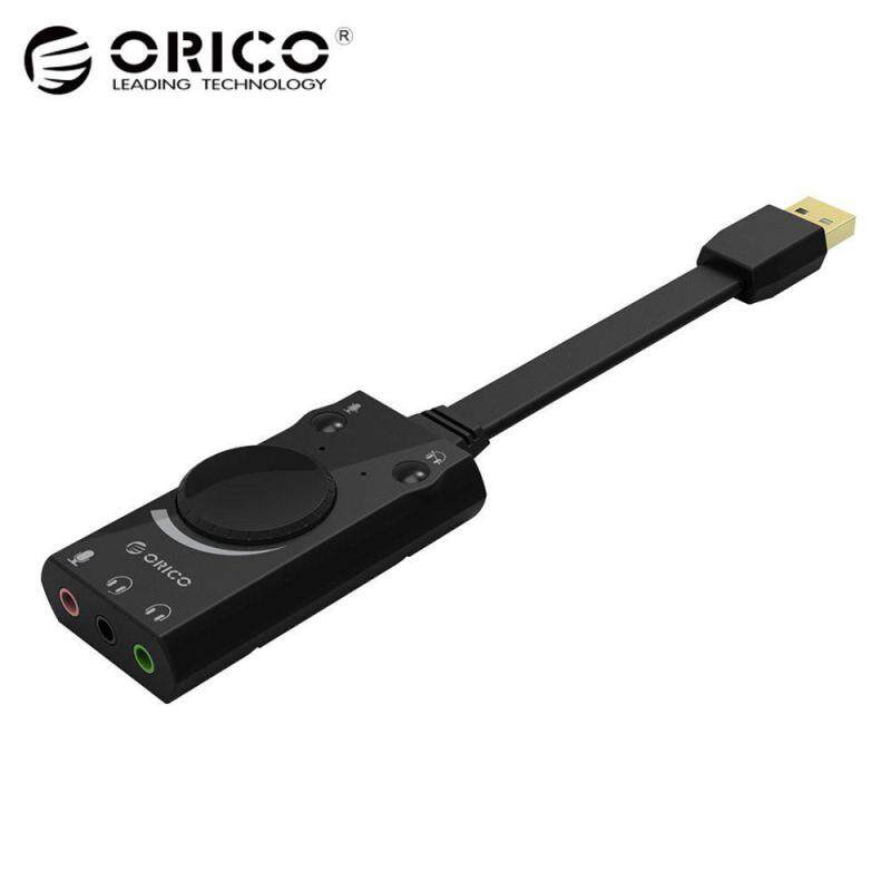 Bảng giá ORICO 15cm External USB Speaker Headset Audio Jack 3.5mm Cable Adapter Mute Switch Adjustment - intl Phong Vũ