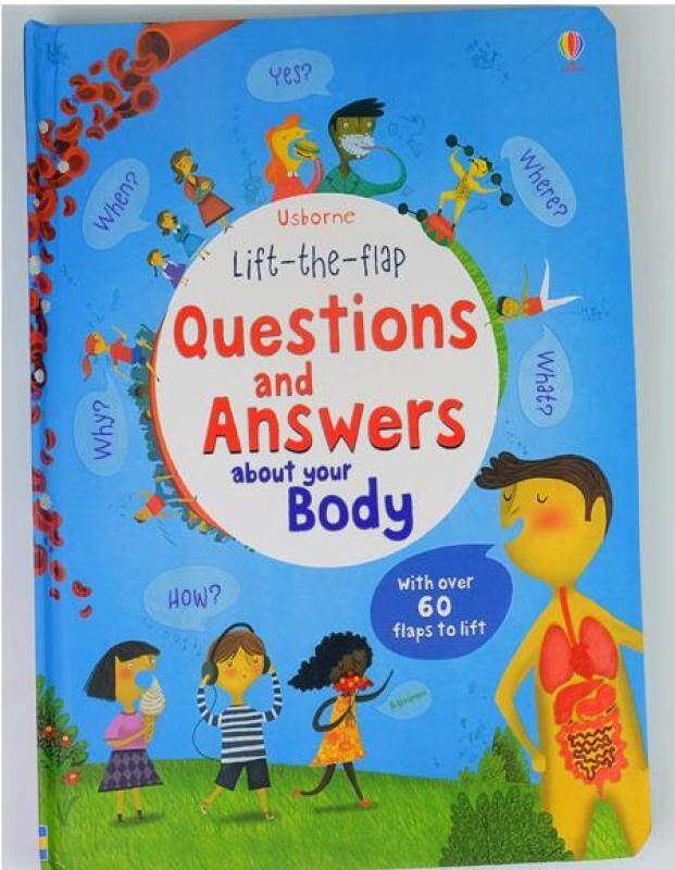 Usborne Lift-the flap Questions and Answers - About Your Body Malaysia