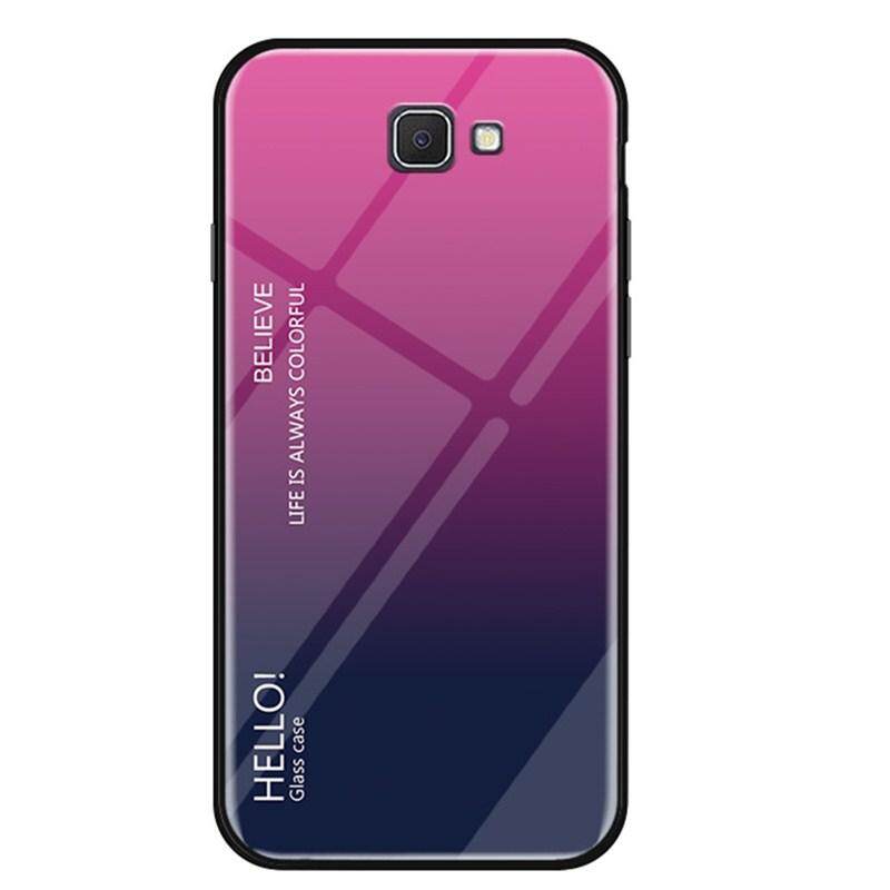 Ốp lưng kính cường lực gradient cho "samsung galaxy j5 prime/on5 2016" ốp bảo vệ điện thoại