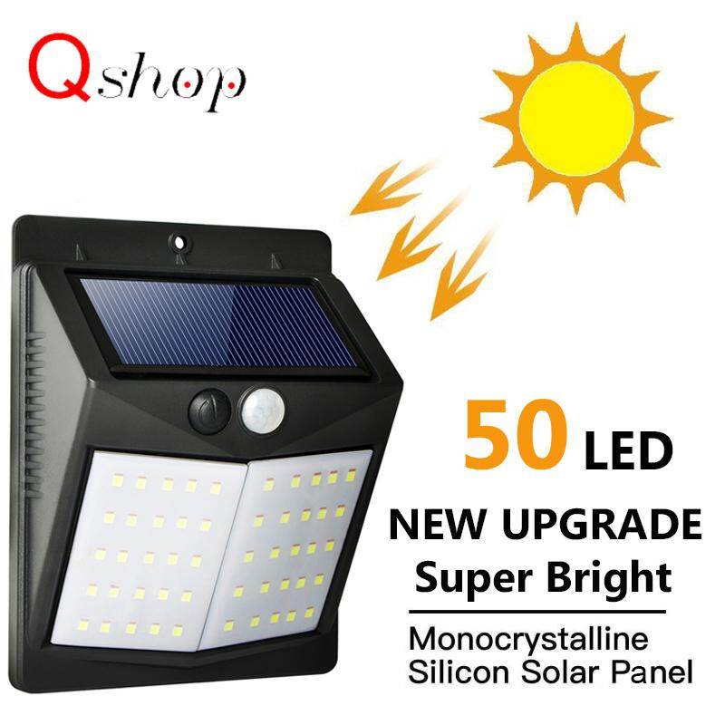 50 LEDs การเคลื่อนที่ของแสงอาทิตย์แสงไฟเซ็นเซอร์กลางแจ้ง, Q - Shop อัพเกรด 1500 มิลลิแอมป์ชั่วโมงกันน้ำพลังงานแสงอาทิตย์ไฟติดผนัง, ความปลอดภัยไร้สายไฟกลางคืน 3 โหมดสำหรับ Garden Patio ลานถนน Porch Fence?1 PACK ? 50 LEDs การเคลื่อนที่ของแสงอาทิตย์แสงไฟเซ็นเซอร์กลางแจ้ง, Q - Shop อัพเกรด 1500 มิลลิแอมป์ชั่วโมงกันน้ำพลังงานแสงอาทิตย์ไฟติดผนัง, ความปลอดภัยไร้สายไฟกลางคืน 3 โหมดสำหรับ Garden Patio ลานถนน Porch Fence?1 PACK ?