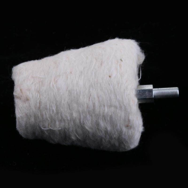 MagiDeal Polishing Buffing Wool Cotton wheel for Rotary Tool Accessory #6- 45x65mm