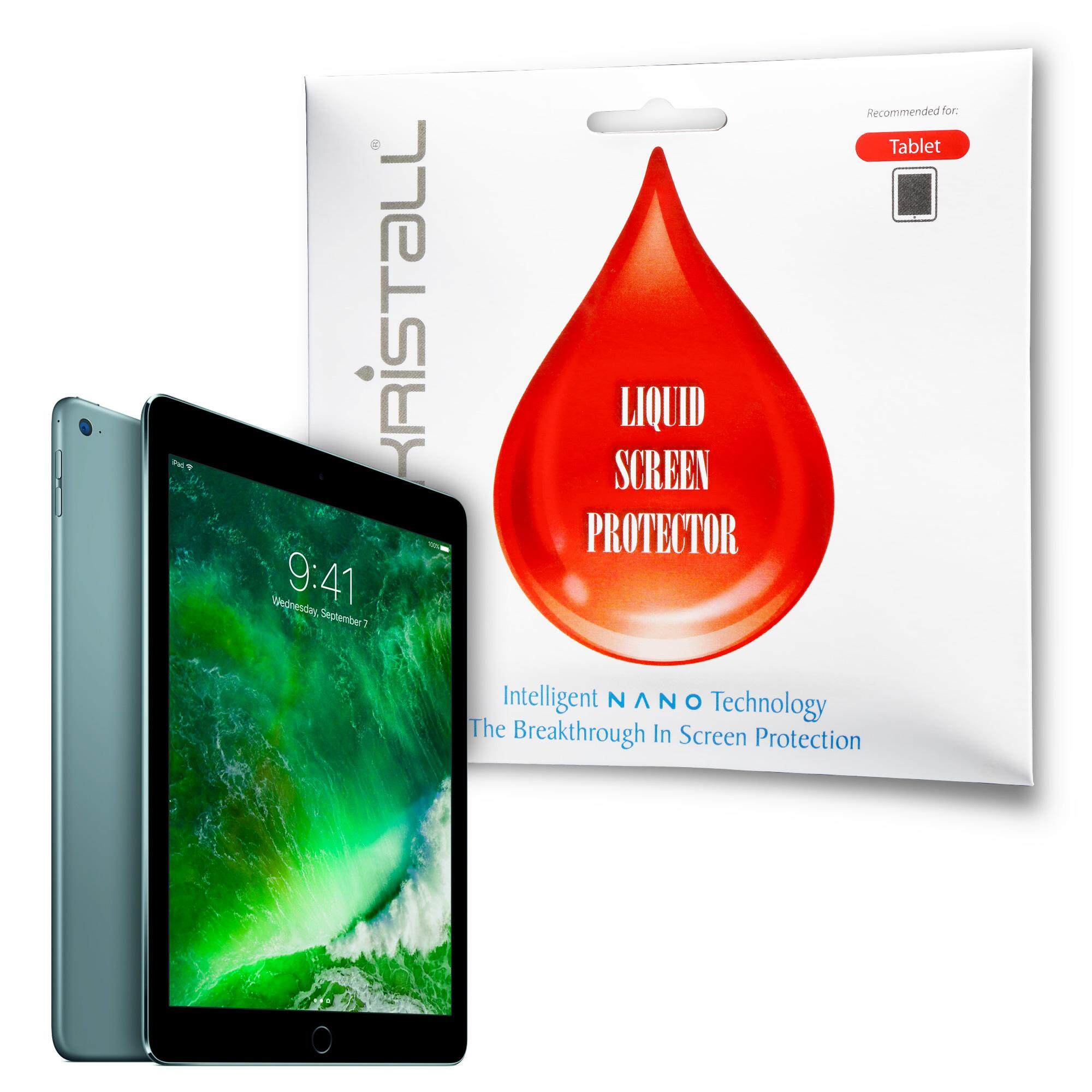 Apple iPad Mini 4 Screen Protector - Kristall® Nano Liquid Screen Protector (Bubble-FREE Screen Protector, 9H Hardness, Scratch Resistant)