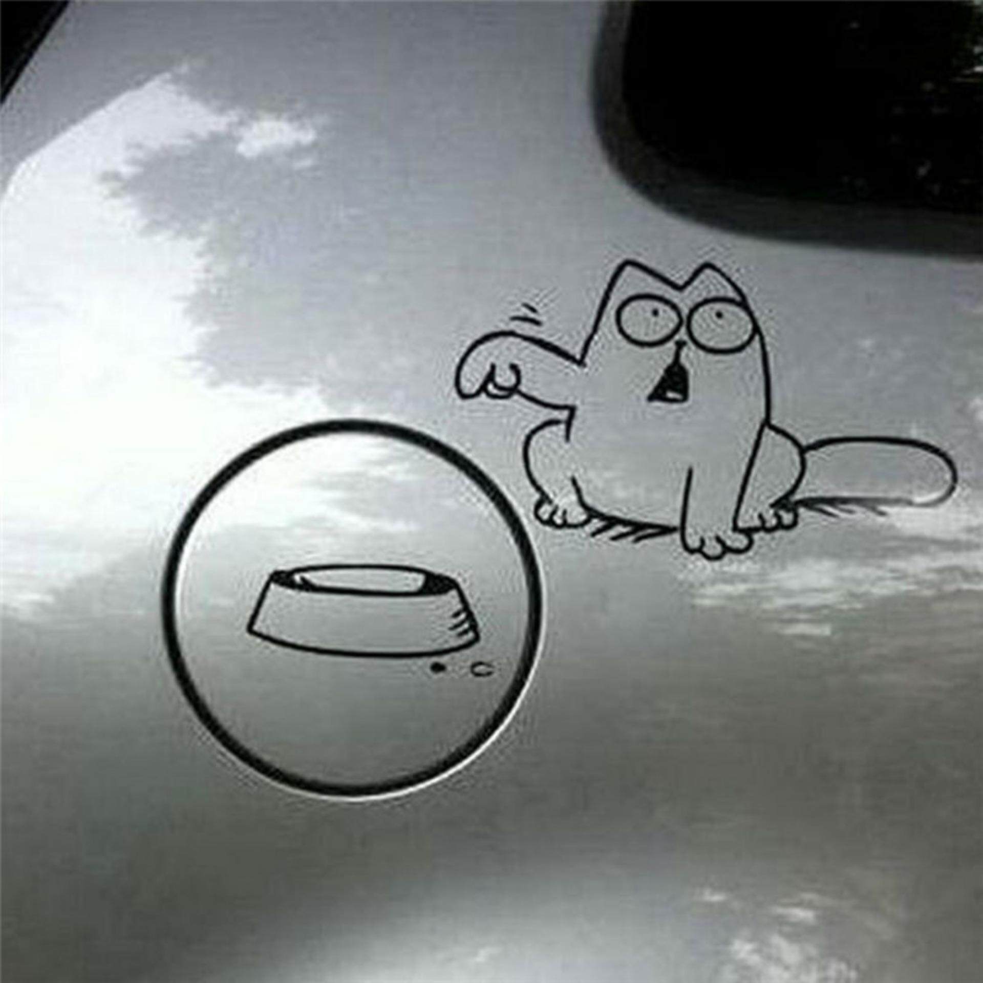 Features Kucing Lucu Untuk Auto Mobil Bumper Stiker Vinil Jendela