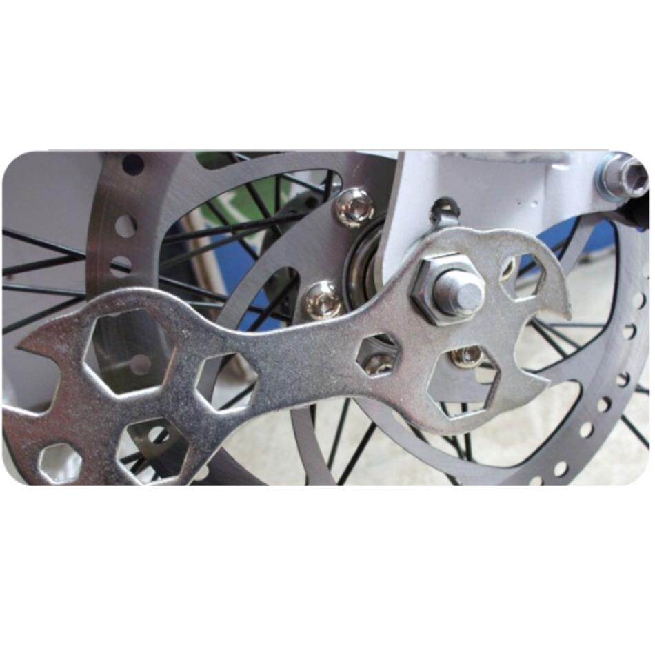 Roswheel 5mm17mm Porous Hex Wrench Key Chain Bicycle Tool 10 Size