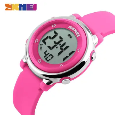 SKMEI Children Digital Waterproof Watch For Kids Boys Girls Fashion Watches LED Alarm Wrist watches 1100