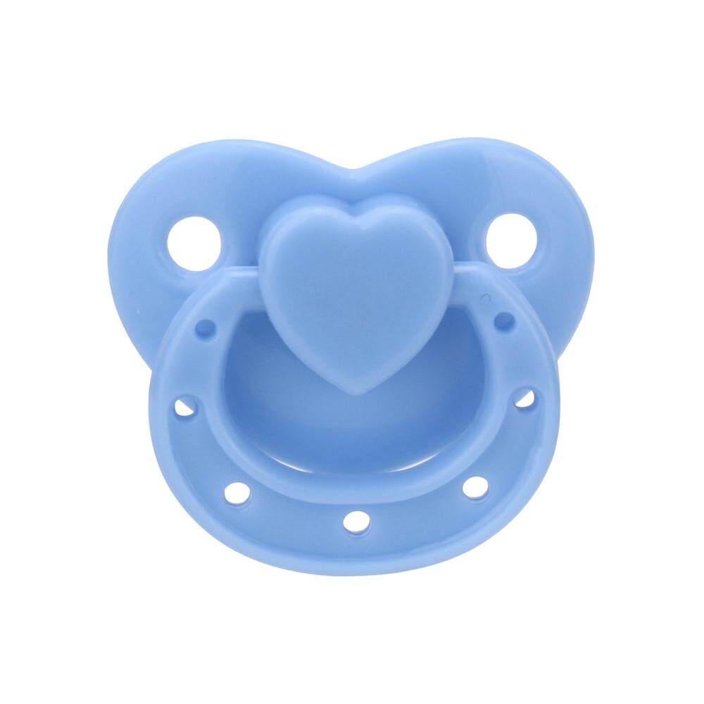 Blue Dummy Pacifier with Reborn Baby Dolls toy
