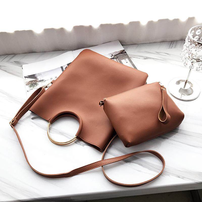 Women Fold Clutch Portable Bag Messenger Sling Bag Korean Fashion Chic Bags