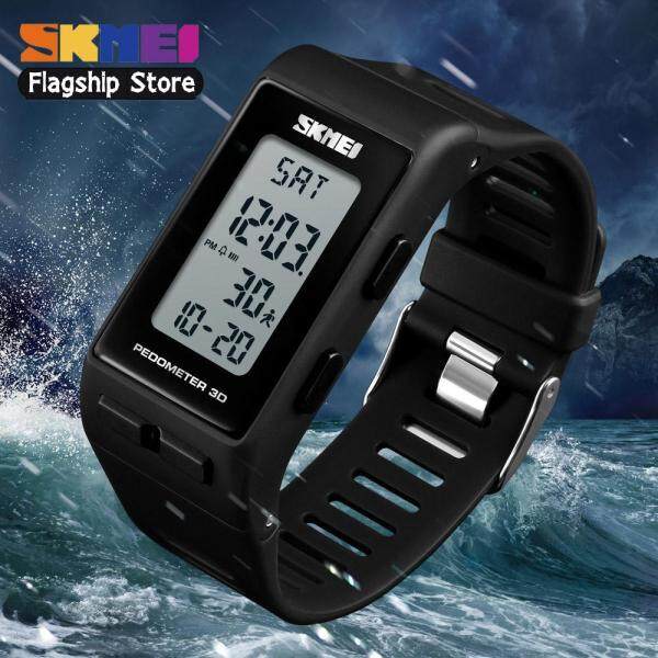 SKMEI Brand Women Sports Watches Pedometer Calories Digital Watch Ladies Outdoor Running Electronic Men Waterproof Wristwatch 1363