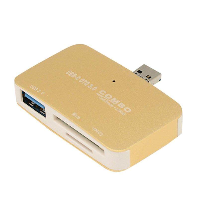Bảng giá GOFT USB3.0 And Micro USB 2 in 1 Interface USB Security Digital Memory Card Reader Gold Phong Vũ