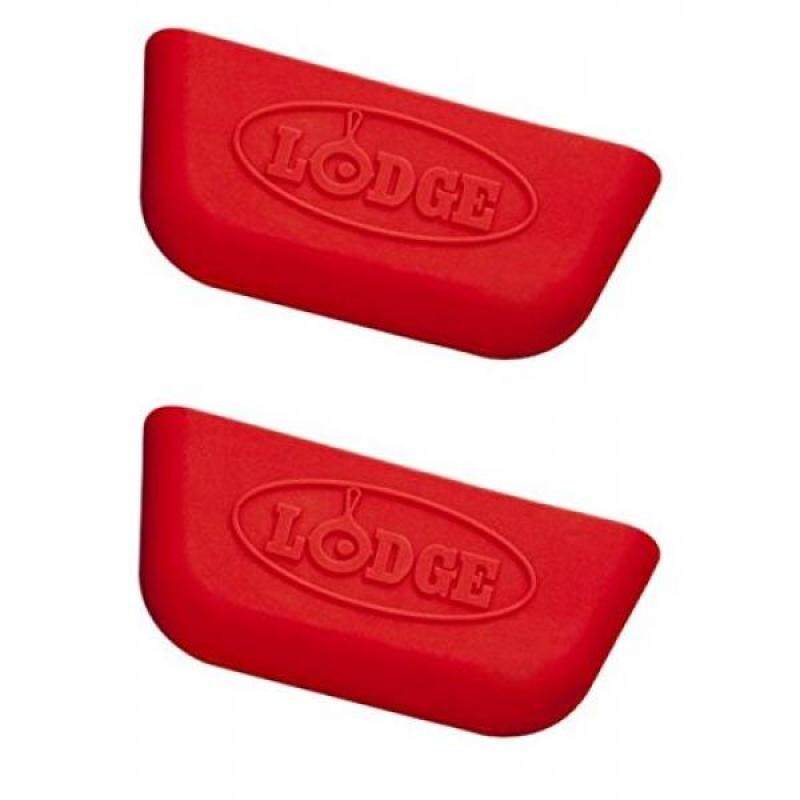 Lodge ASPHH41 Silicone Pro-Logic Handle Holder, 2 Count, Red / From USA Singapore