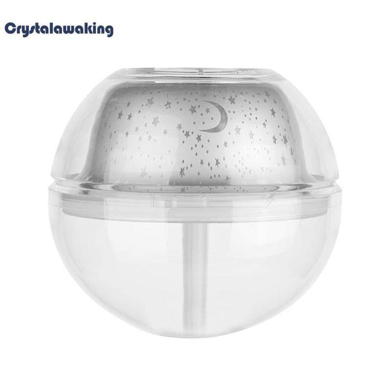 Crystal USB Humidifier Essential Oil Aroma Diffuser Purifier Night Light Singapore