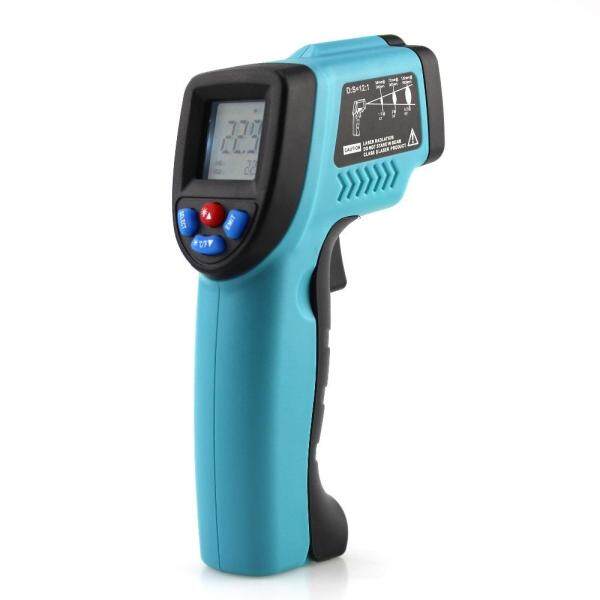 Fahrenheit Digital Infrared Thermometer Pyrometer Laser Outdoor Thermometer Celsius Thermometers,Blue - intl