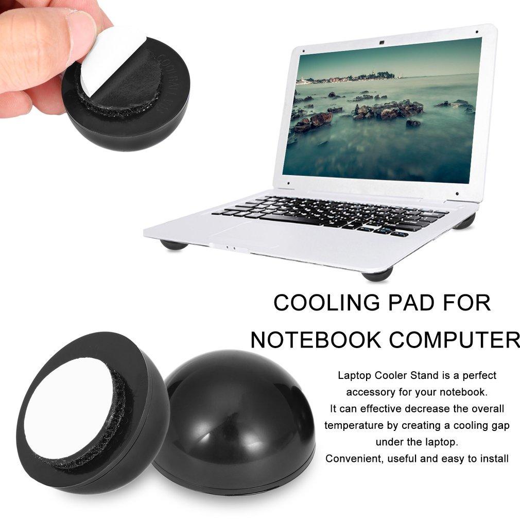H-MENT Free Shipping 2 Pcs NEW Portable Laptop Notebook Cooling Ball Cooler Stand With Skidproof Pad H-MENT Free Shipping 2 Pcs NEW Portable Laptop Notebook Cooling Ball Cooler Stand With Skidproof Pad