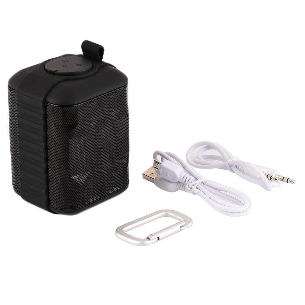 Bali Kreatif Tahan Air Subwoofer Speaker Bluetooth Hitam untuk Ponsel Laptop-Intl