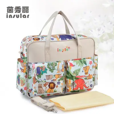 Nappy Bag Mummy Large Capacity Bag Mom Baby Multi-function Outdoor Travel Diaper Bags Mommy Maternity Totes
