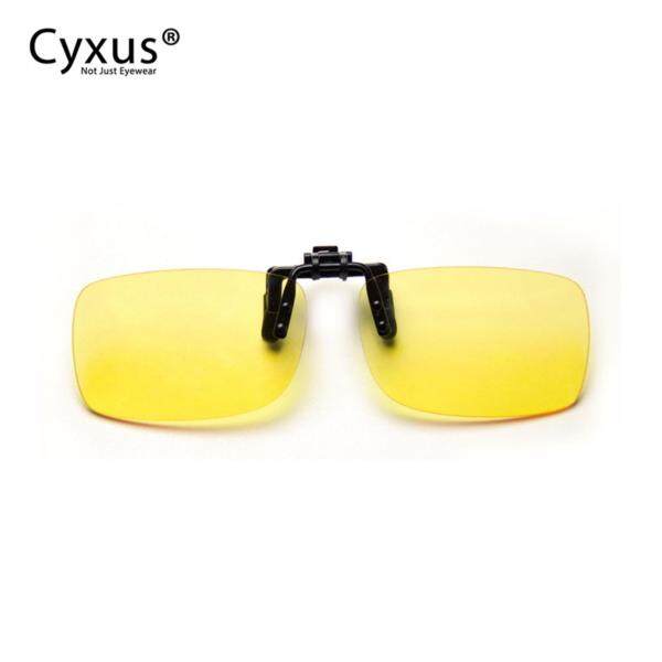 Giá bán Cyxus Kính Lọc Ánh Sáng Xanh Kẹp Kính Máy Tính Chống Tia UV Kính Mắt Unisex Chống Mỏi Mắt (Nhỏ/Tiêu Chuẩn/Cỡ Lớn) 8000Y05