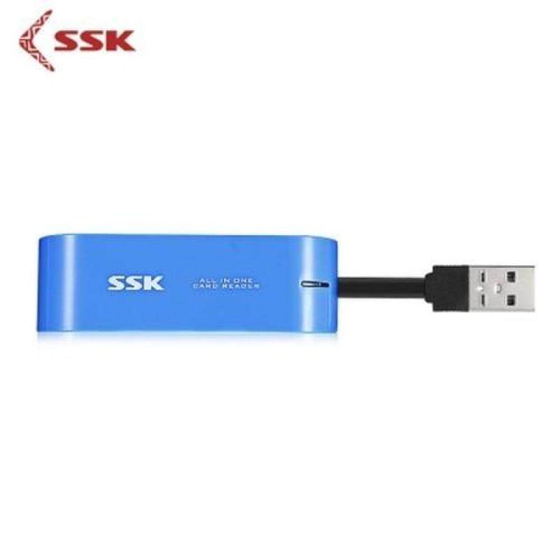 Bảng giá SSK SCRM055 Card Reader USB 2.0 All-in-1 with 3 Card Slot for SD / CF / Micro SD Phong Vũ