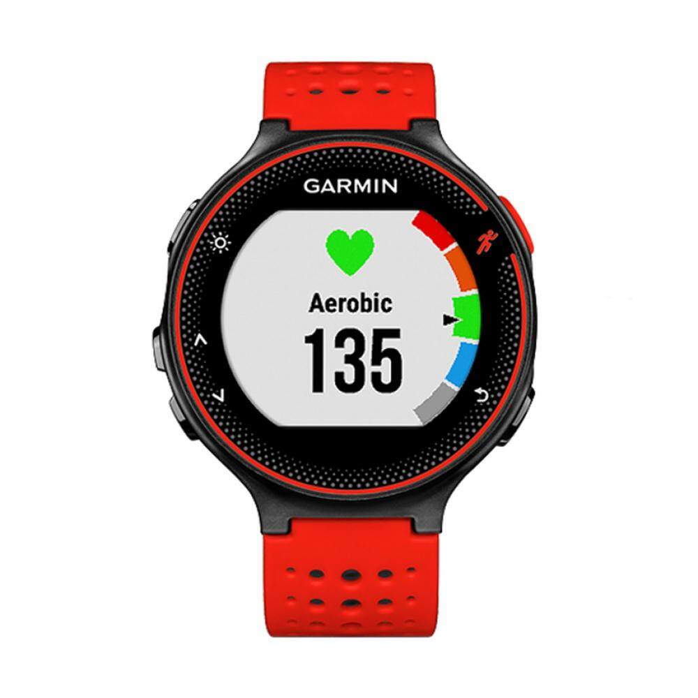 ยี่ห้อนี้ดีไหม  สุพรรณบุรี Garmin Forerunner 235 GPS Running Watch with Wrist-Based Heart Rate (Lava Red)