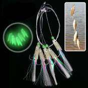 Luminous Sabiki Soft Fishing Lure - 5 in 1