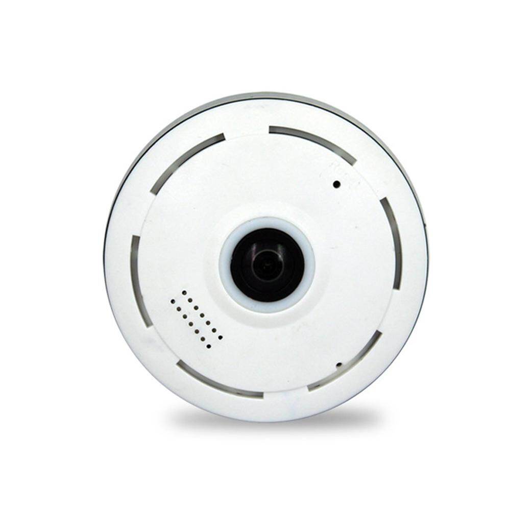 yunmiao Mini 360 Degree Fisheye Panorama Camera Night Vision Wireless Home Security Surveillance Camera white