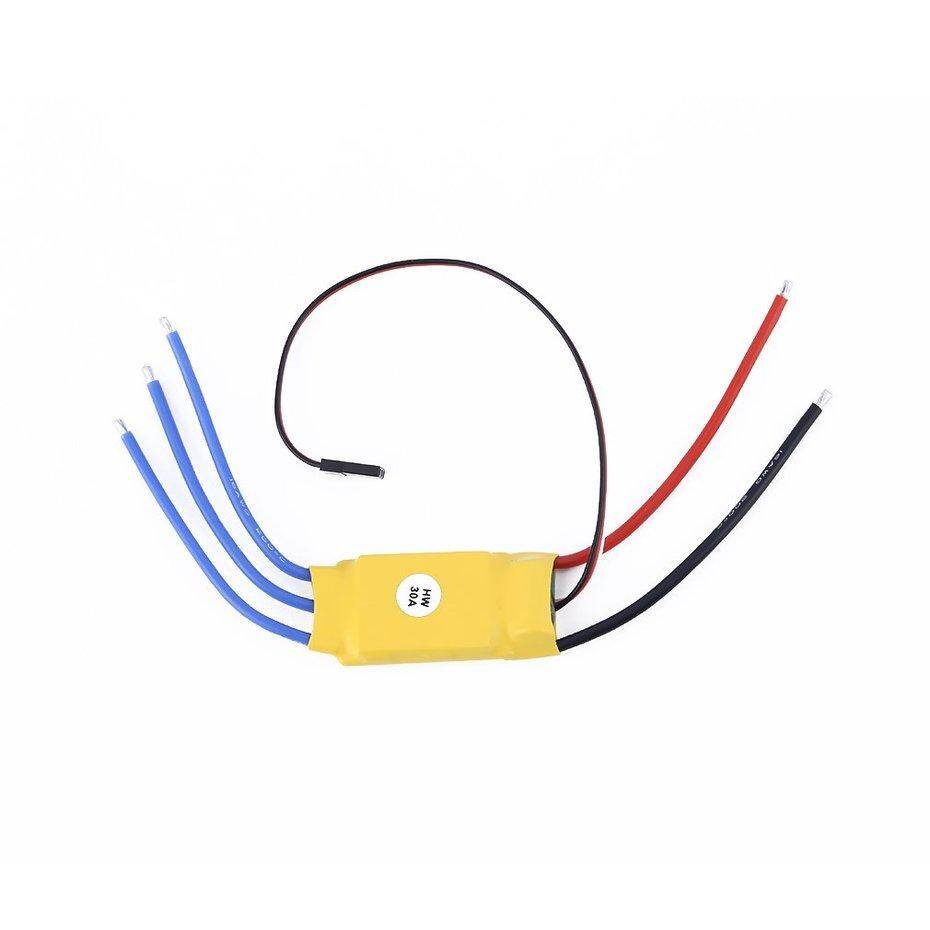 Wond 30A Motor Tanpa Sikat Pengontrol Kecepatan RC BEC ESC T-rex 450 V2 Helikopter Perahu