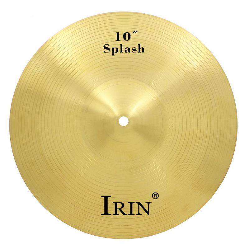 10 Inch Brass Alloy Splash Crash Cymbal Drum for Percussion Instruments Players for Beginner
