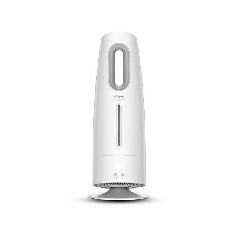 DEERMA Modern Ultrasonic Floor Standing Humidifier 3.5L Large Capacity Air Mist Humidifier Temperature-Display Intelligent Touch Singapore