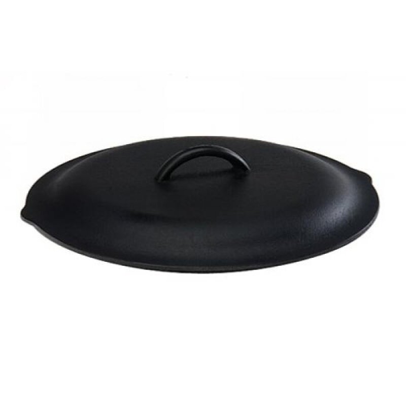 Lodge 12 Inch Cast Iron Lid. Classic 12-Inch Cast Iron Cover Lid with Handle and Interior Basting Tips. Singapore