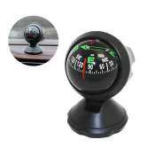 leegoal Mini Car Compass with Adhesive and Delicate Decoration