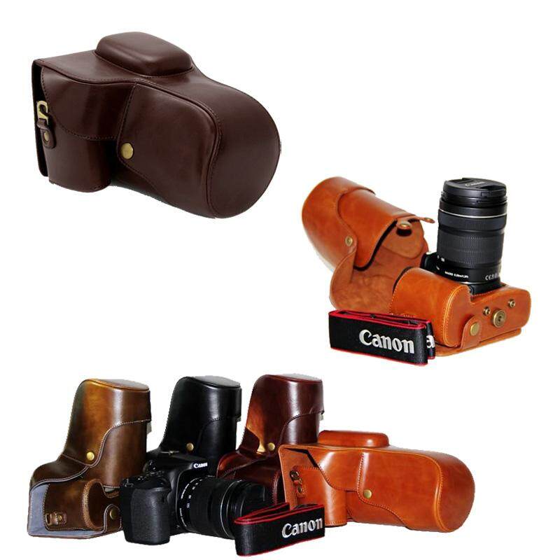 Da PU mới máy quay video Túi bao cho Canon EOS 1100D 1200D 1300D 550D