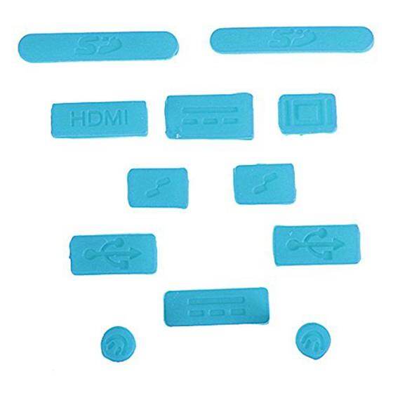 12x USB Cover Anti-Dust Silicone Caps for Retina Macbook Air 13 November 15 