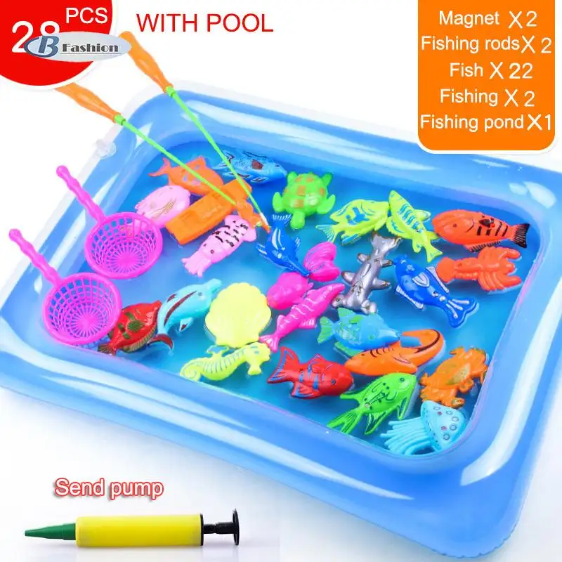 kids magnetic fishing set