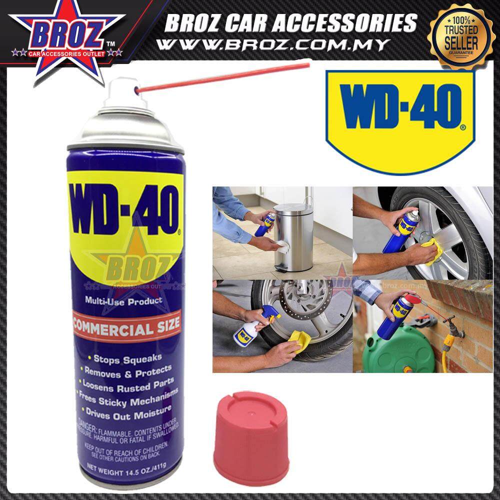 WD40 Multipurpose Use Commercial Size WD40 412ML (14.5 OZ) New PGMall
