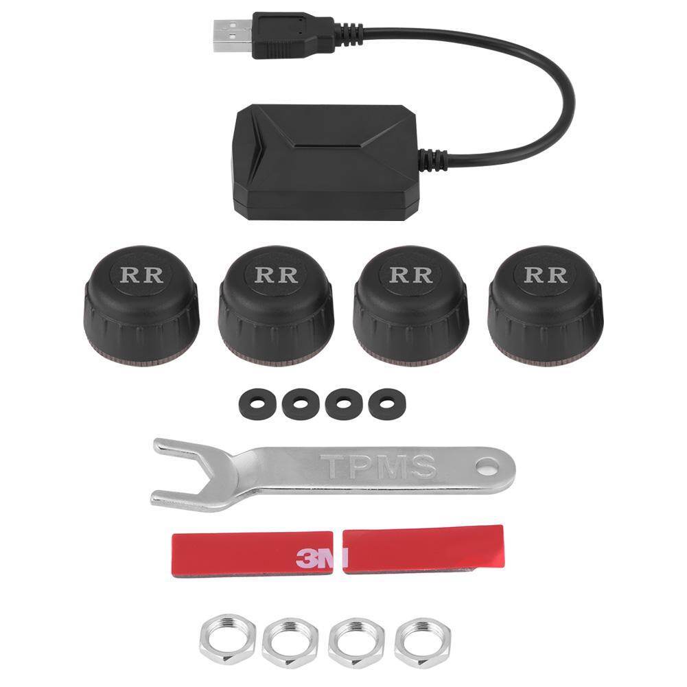 Justgogo USB รถแรงดันยาง TMPS ระบบควบคุม TPMS เซ็นเซอร์ภายนอกสำหรับระบบนำทางในรถยนต์ระบบแอนดรอยด์จอแสดงผล Justgogo USB รถแรงดันยาง TMPS ระบบควบคุม TPMS เซ็นเซอร์ภายนอกสำหรับระบบนำทางในรถยนต์ระบบแอนดรอยด์จอแสดงผล