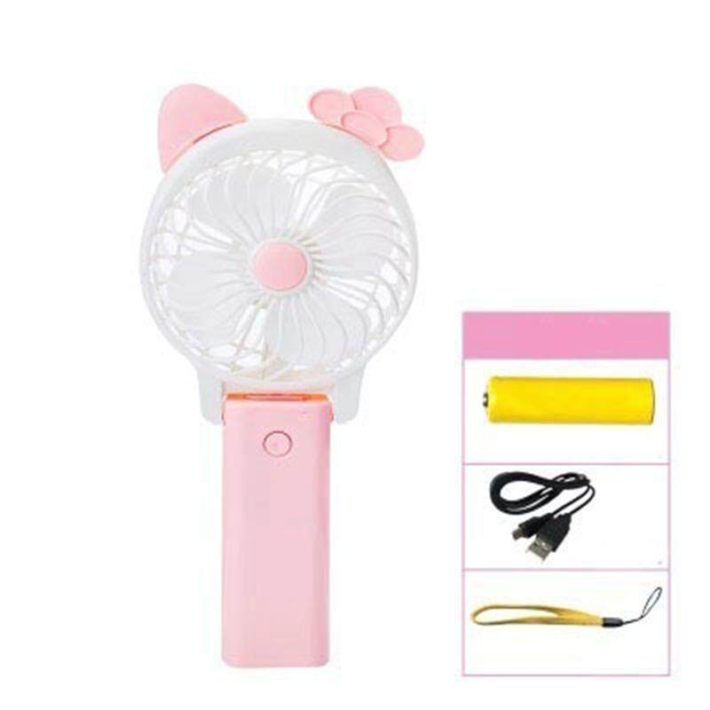 Bảng giá Cute Mini USB Electric Fan Portable Hand Fan Operated USB Power Foldable Student Handheld Fan Phong Vũ