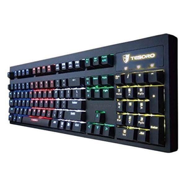 Tesoro Excalibur Mechanical Switch RGB LED Backlit Illuminated Gaming Keyboard (TS-G7NFL (BW)) Singapore