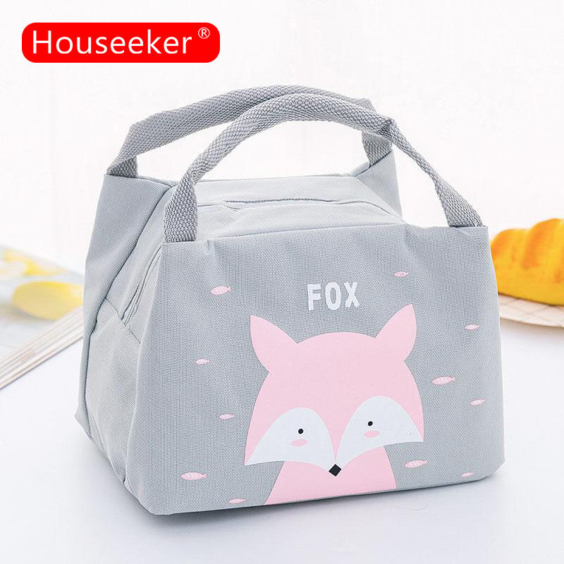 Túi Đựng Thực Phẩm Hoạt Hình Túi Giữ Nhiệt Hộp Đựng Đồ Ăn Trưa Thùng Chứa Cắm Trại Dã Ngoại Trường Học Trẻ Em