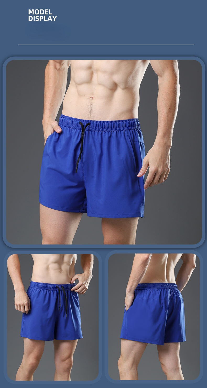 Me's New Fiess Shorts with Uderwear Loose Casual Quick Dry Basketball Pats Šortky Ruig Joggig pro_voghion.com
