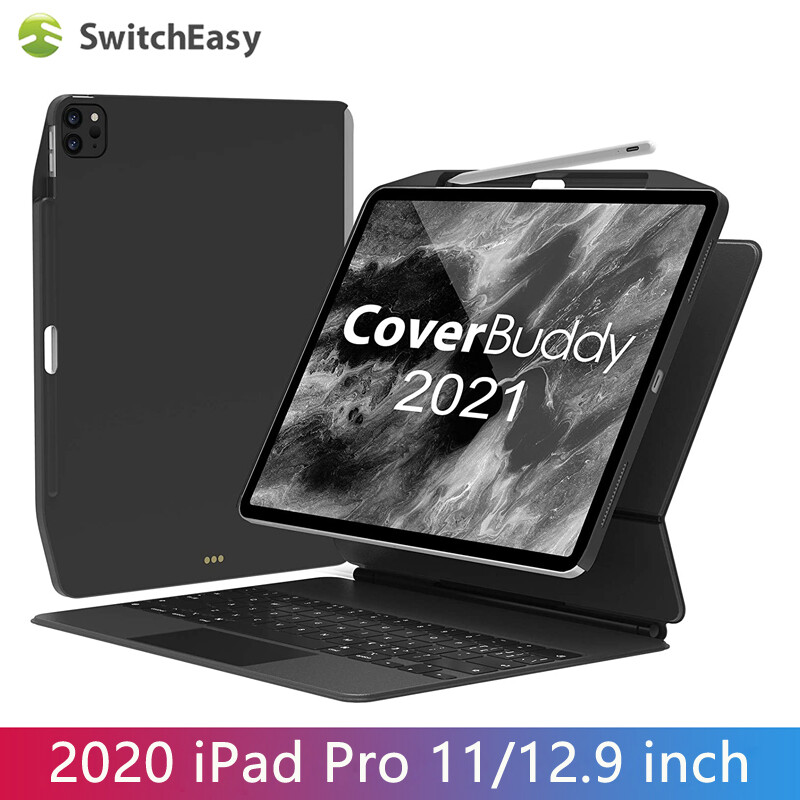 [Nâng Cấp 2020] SwitchEasy CoverBuddy Cho Năm 2020/2018 Apple iPad Pro 11 Inch iPad Pro Vỏ Bảo Vệ Tương Thích Với Bàn Phím Ma Thuật/Bảng Thông Minh Với Giá Đỡ Bút Chì Không Có Bàn Phím Và Bút Chì