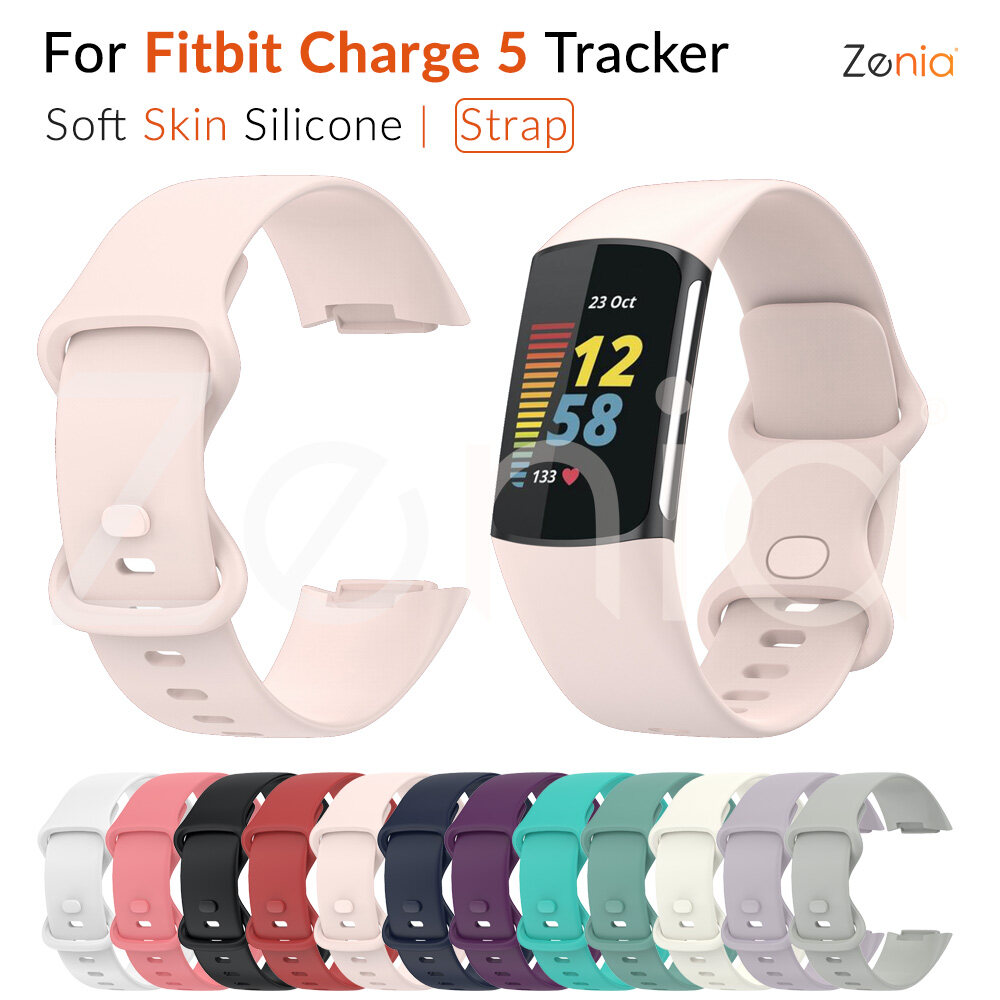 Zenia Skin-friendly Soft Silicone Replacement Watchband Wrist Band Watch